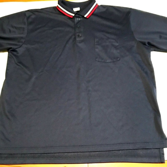 Dalco Athletic Polo Pullover Shirt Navy Blue XL - Picture 1 of 8